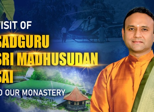 Visit of Sadguru Sri Madhusudan Sai